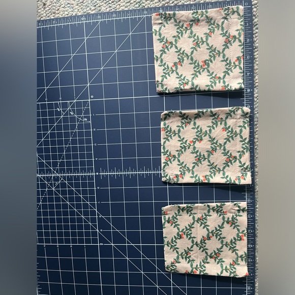 Rifle Paper Co handmade cocktail napkins (set of 3) - Picture 3 of 4